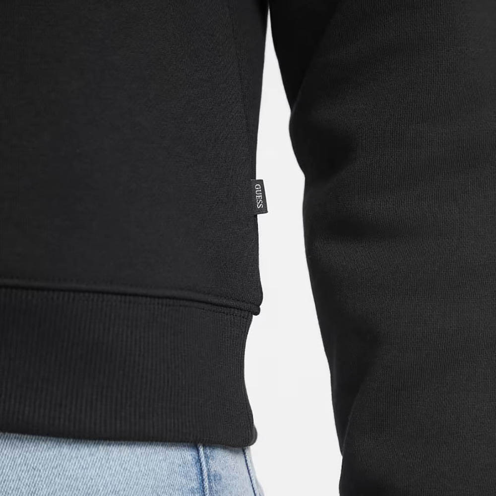 סווטשירט Guess Reg Logo S - Organicl Soft Fleece נשים