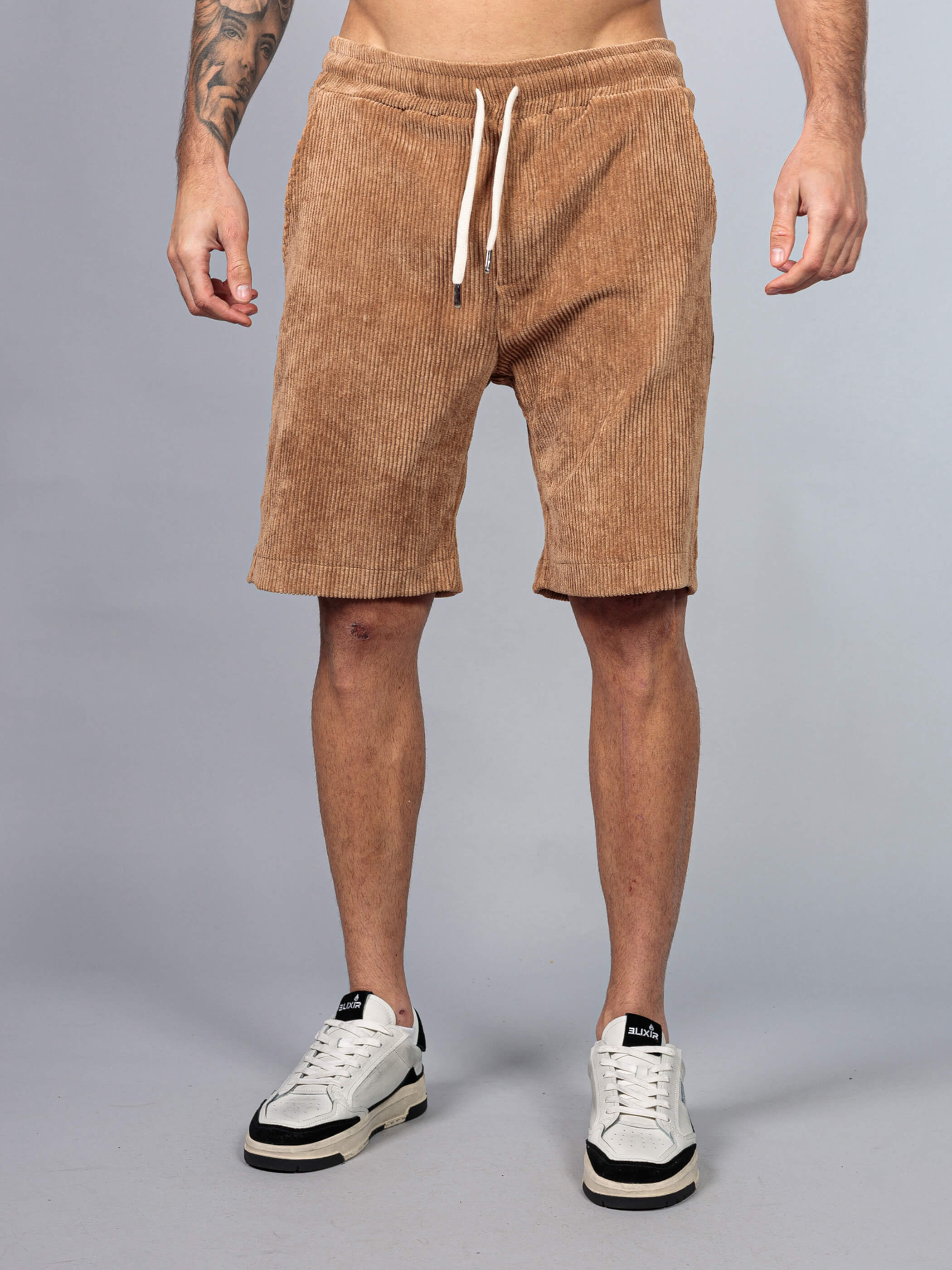 מכנס קצר אליקסיר Corduroy גברים