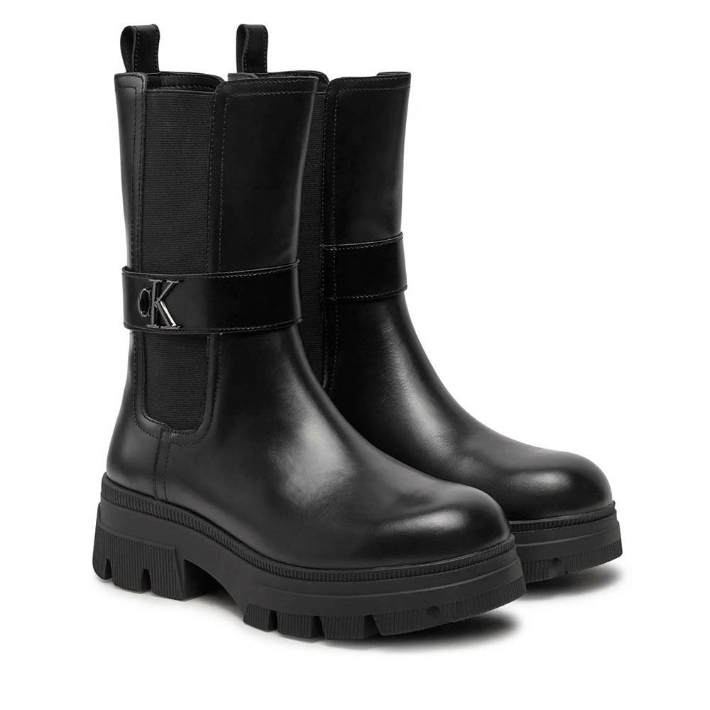 מגפיים קלווין קליין Chunky Combat Chelsea נשים