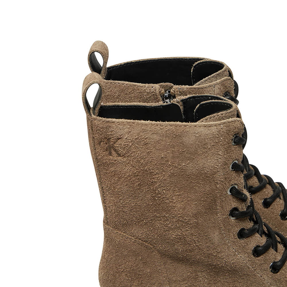 מגפי קלווין קליין Trapery Flatform Zip Laceup נשים