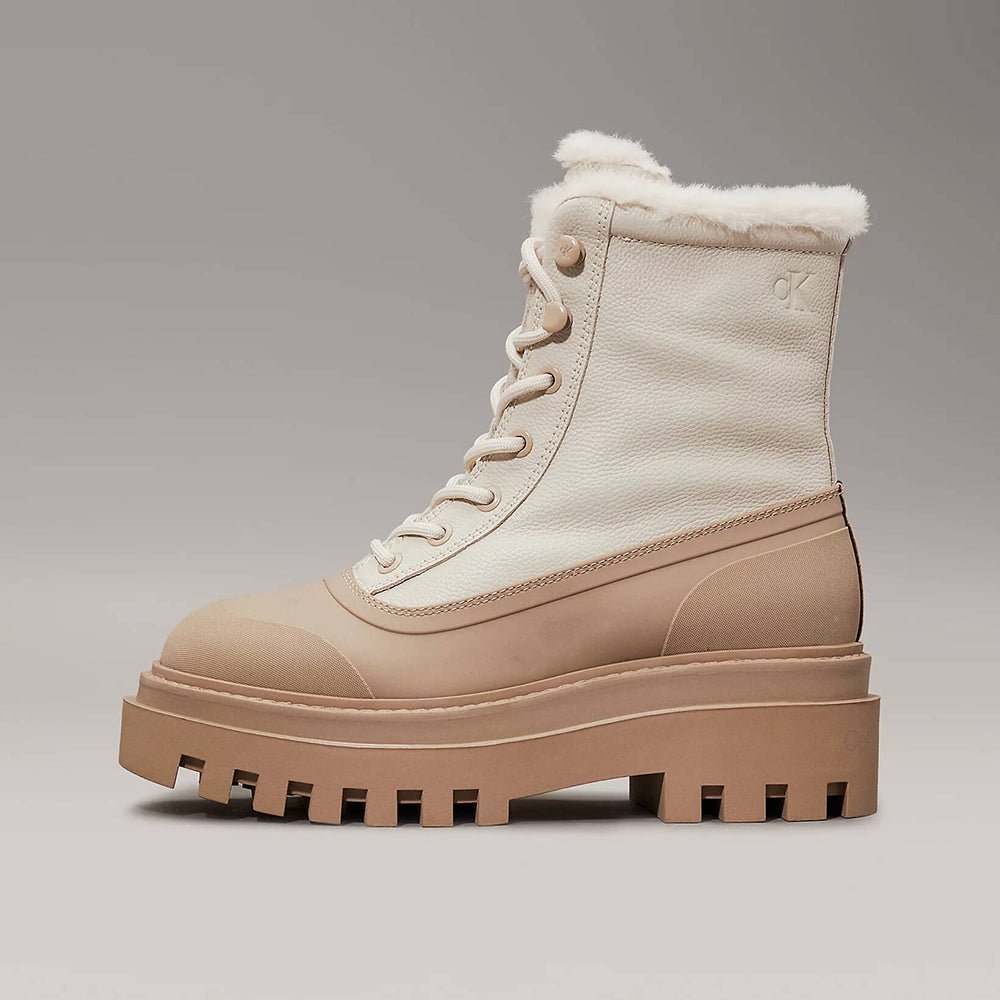 מגפי קלווין קליין Leather Winter Platform נשים