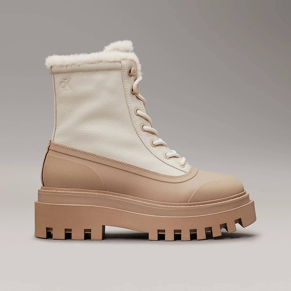 מגפי קלווין קליין Leather Winter Platform נשים