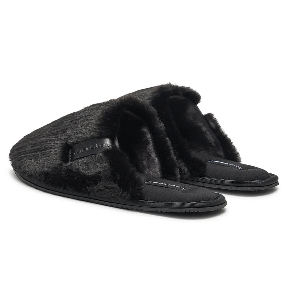 כפכפי קלווין קליין Chaussons Hotel Slipper Fur After Glow נשים