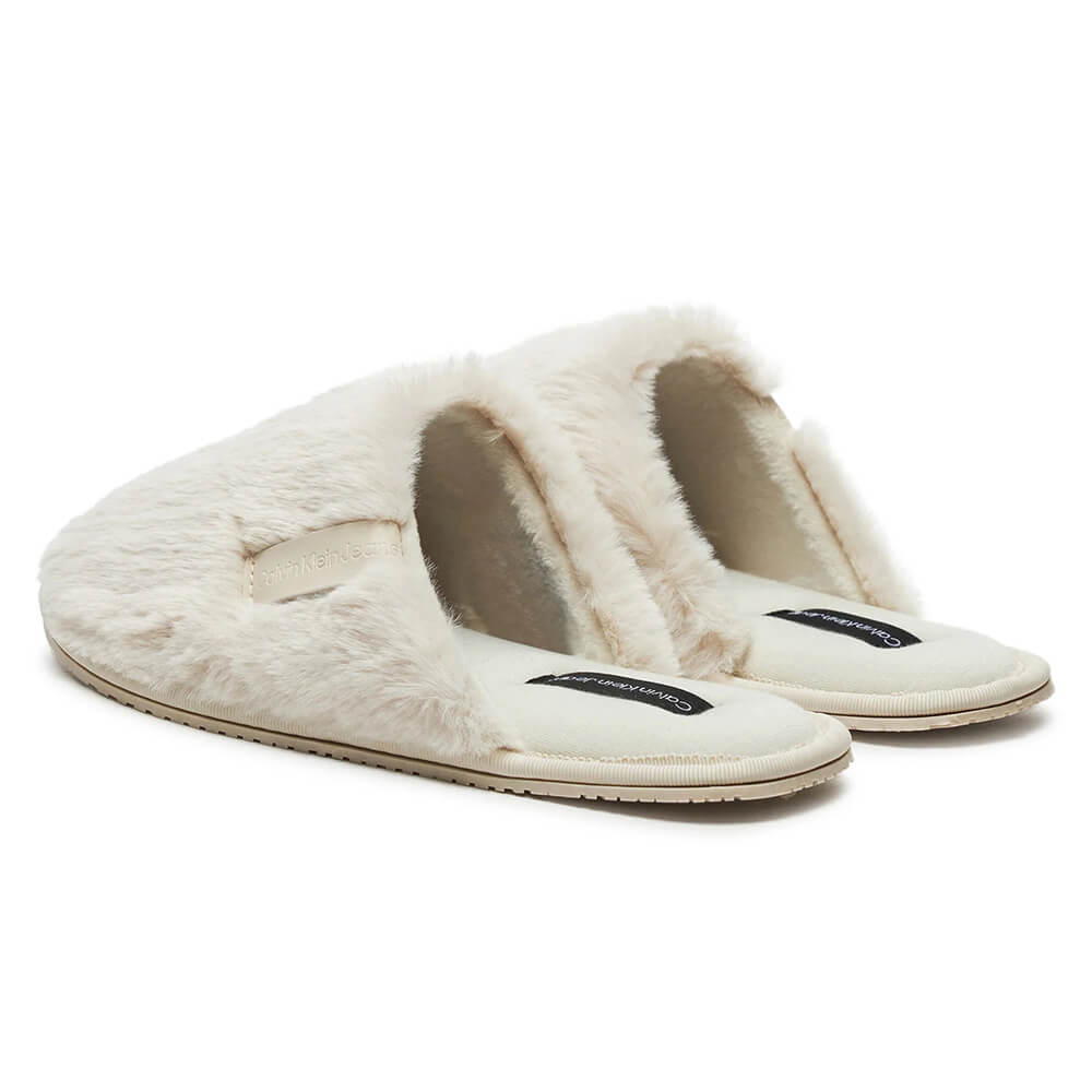 כפכפי קלווין קליין Chaussons Hotel Slipper Fur After Glow נשים