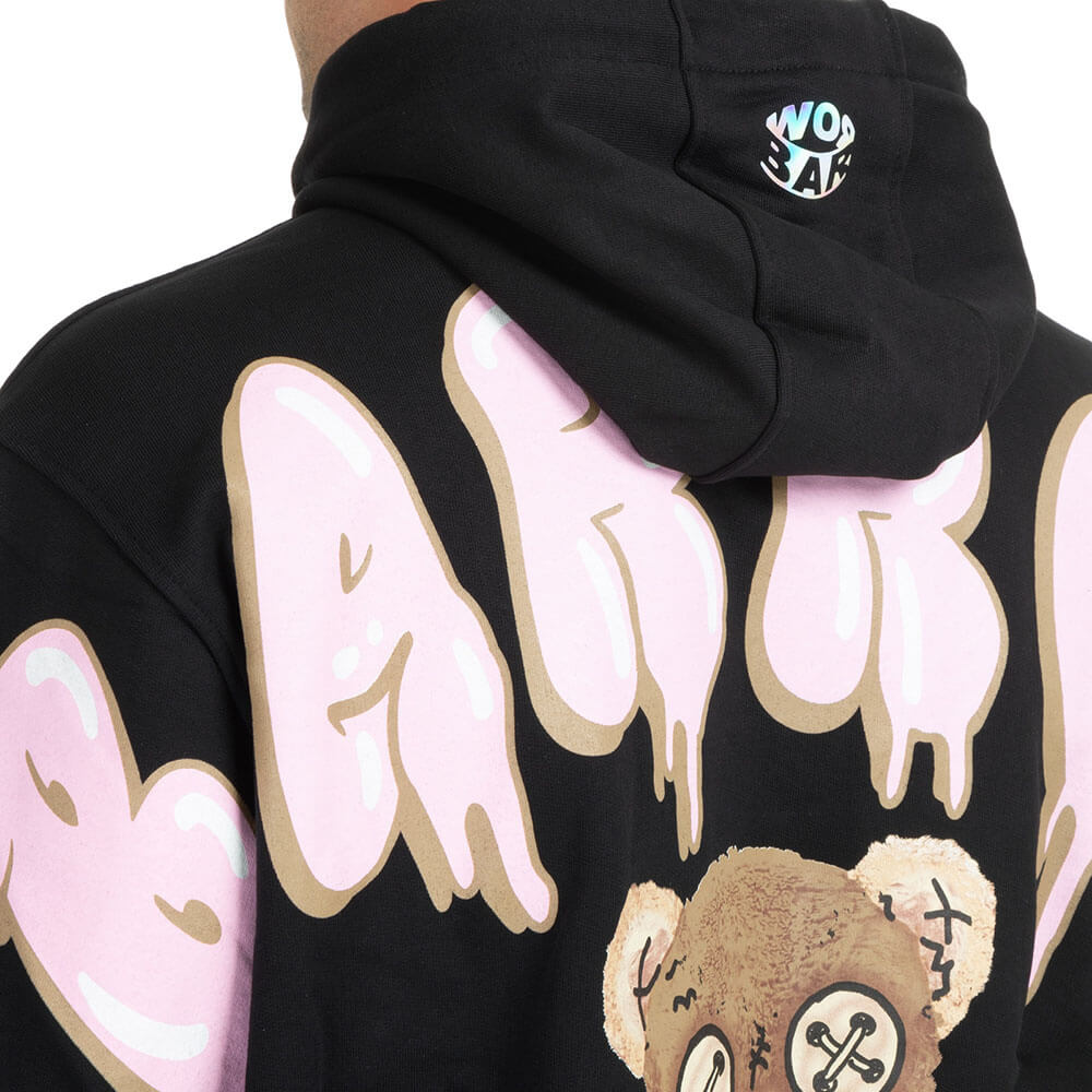 קפוצ'ון בארו הדפס דובי מאחור גברים