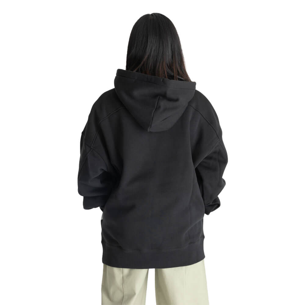 סווטשירט קפוצ'ון קונברס Star Chevron Pocket Hoodie נשים