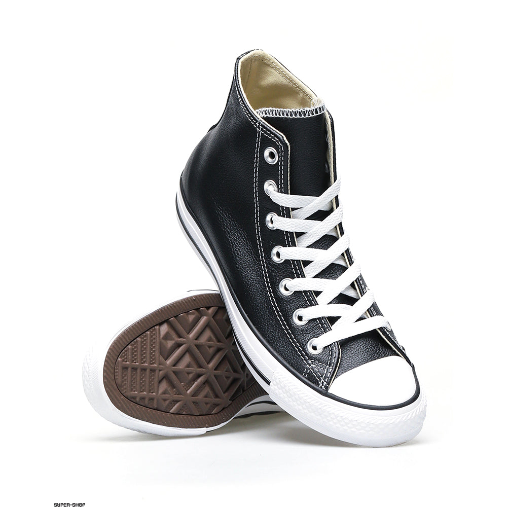 נעלי אולסטאר עור גבוהות Chuck Taylor Hi Leather
