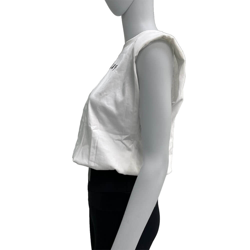 חולצת טישרט פילה קצרה Cropped Top נשים