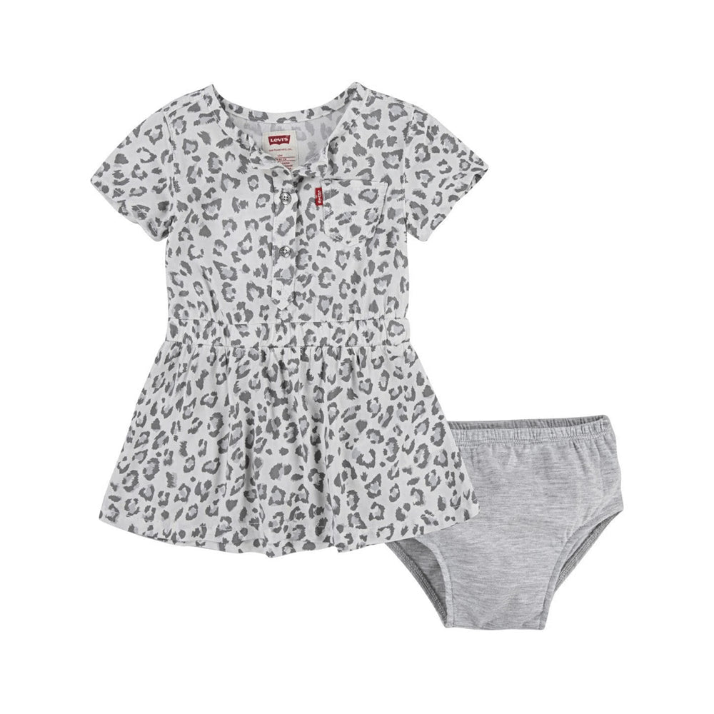 שמלת ליוויס Girls Printed Dress תינוקות