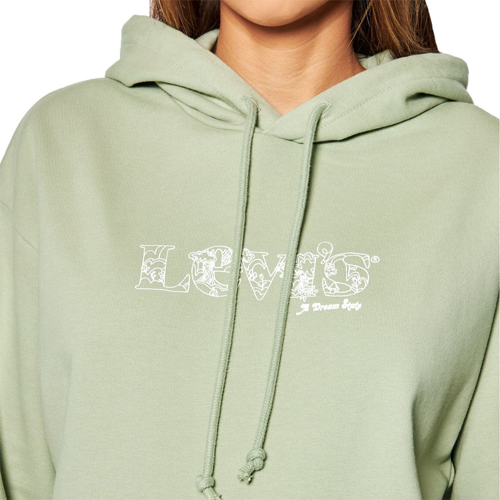 סווטשירט קפוצ'ון ליוויס Graphic Standart Hoodie נשים