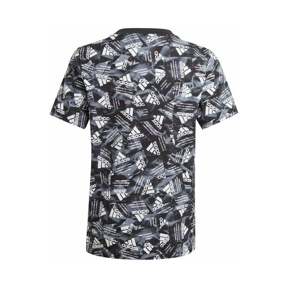 חולצת טישרט אדידס קצרה Logo Tee נוער
