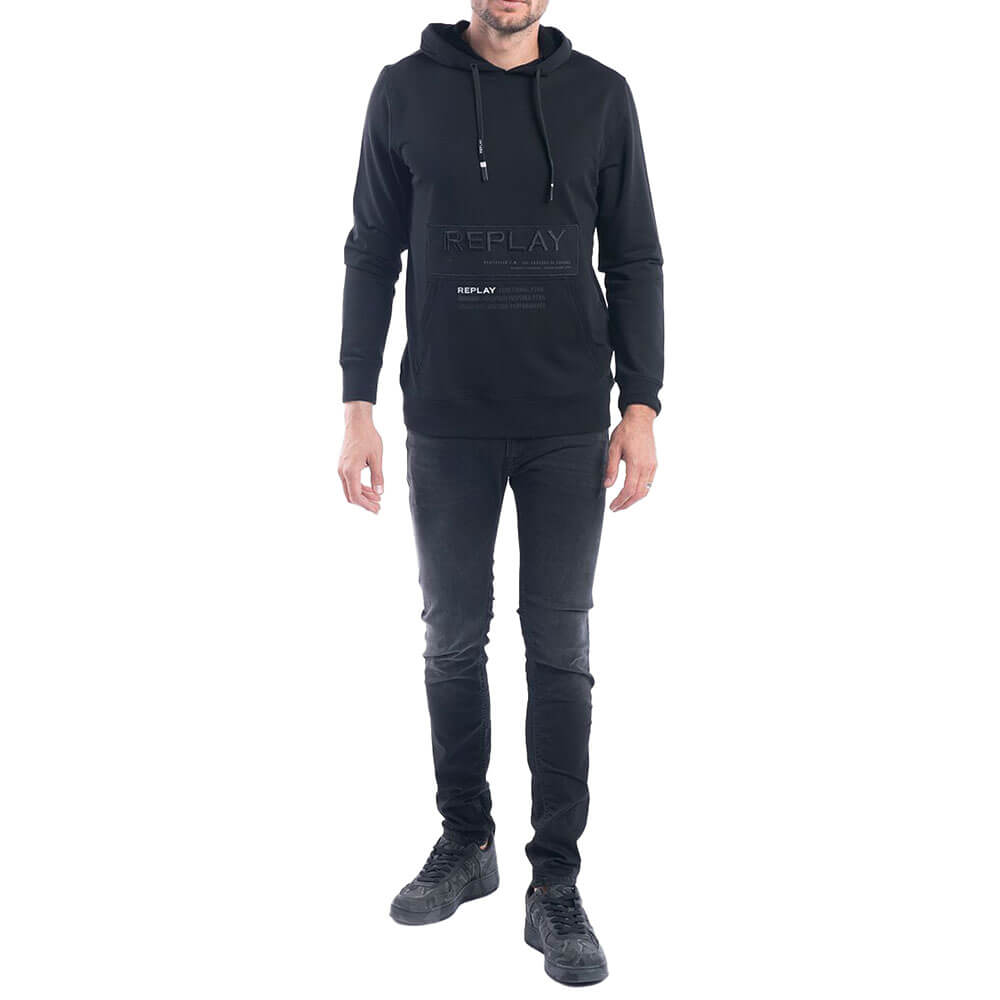 קפוצ'ון ריפליי עם לוגו גברים