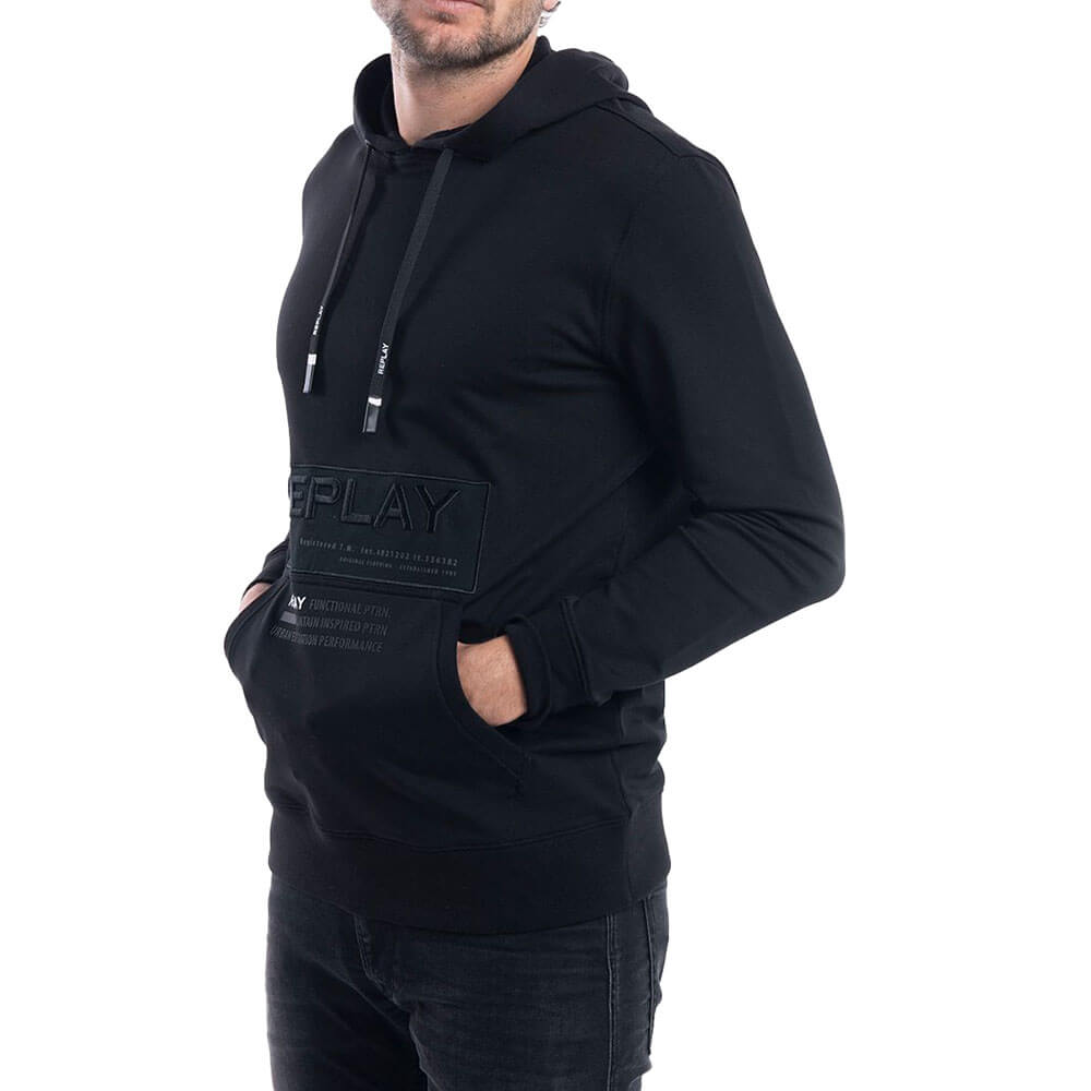 קפוצ'ון ריפליי עם לוגו גברים