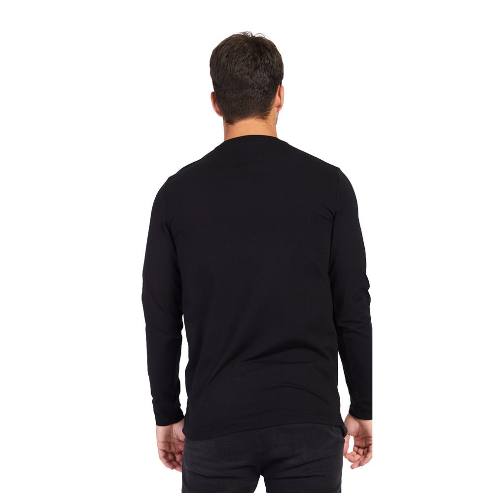 חולצת טישרט ריפליי ארוכה כיתוב אלכסון גברים