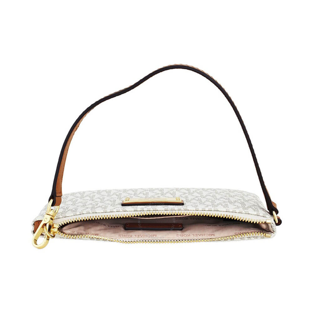 תיק צד מייקל קורס נשים Jet Set Signature Medium Wristlet