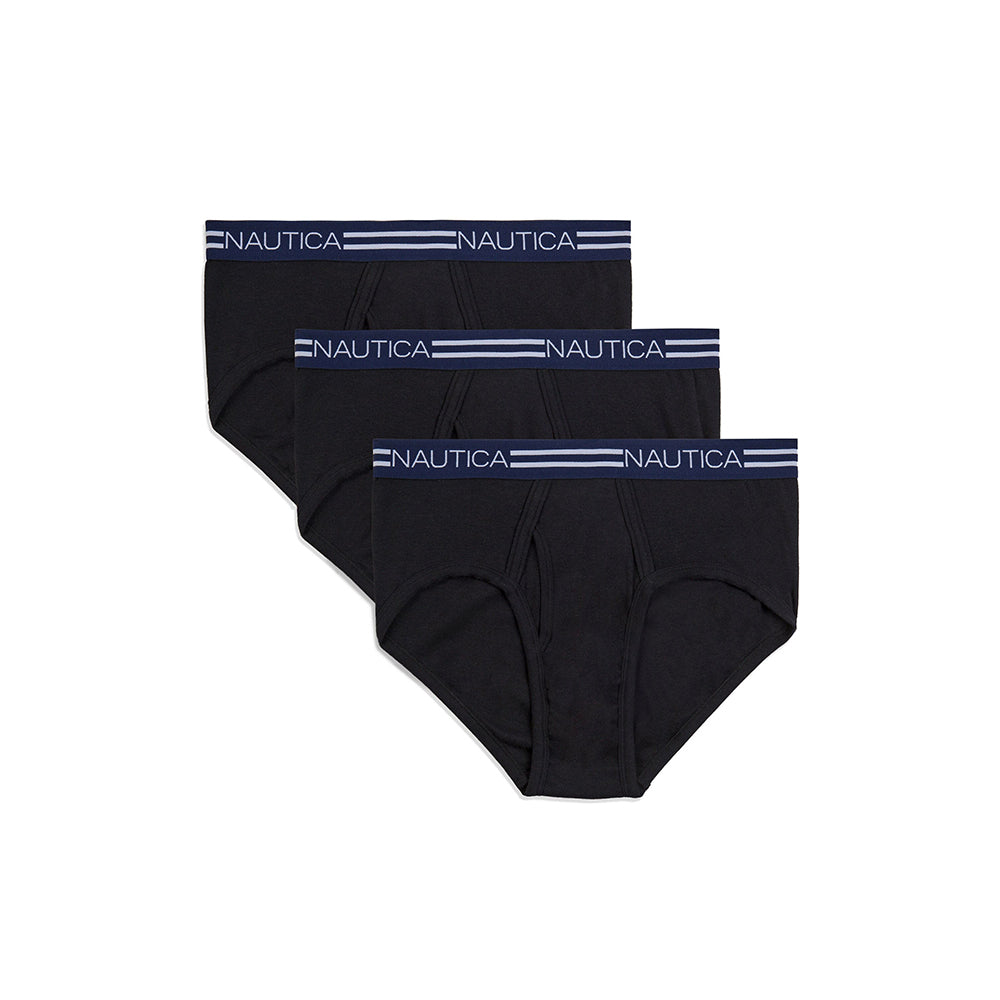 שלישיית תחתוני נאוטיקה Thong Fly-Front גברים