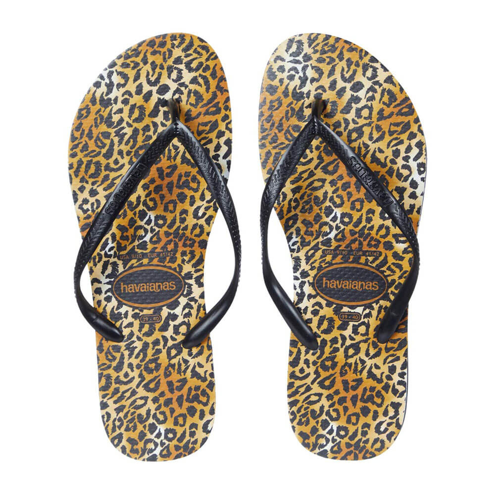 כפכפי הוויאנס Slim Leopard נשים