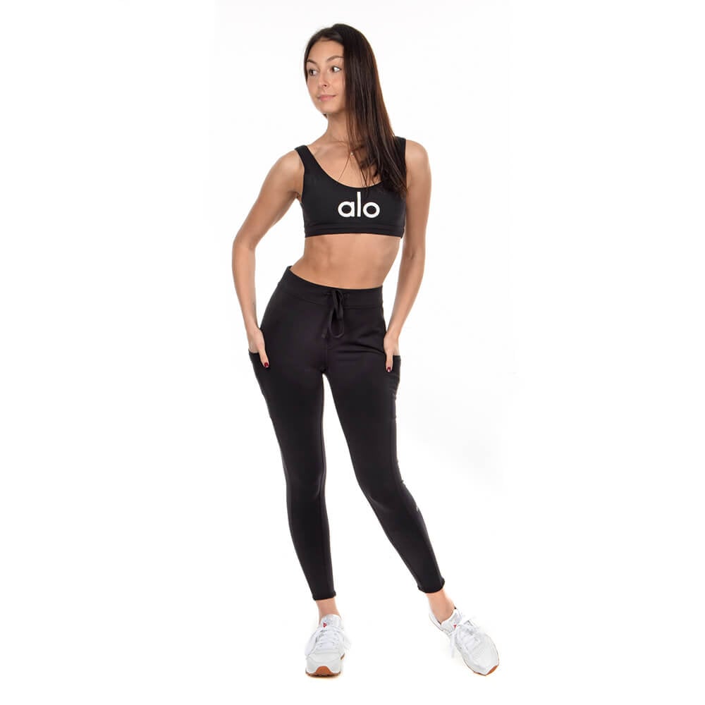 חזיית ספורט אלו יוגה Ambient Logo Bra נשים