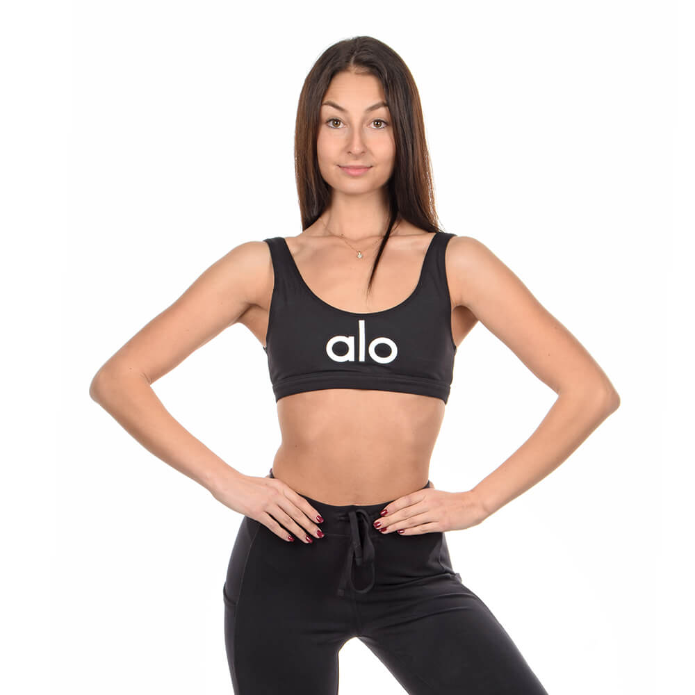חזיית ספורט אלו יוגה Ambient Logo Bra נשים