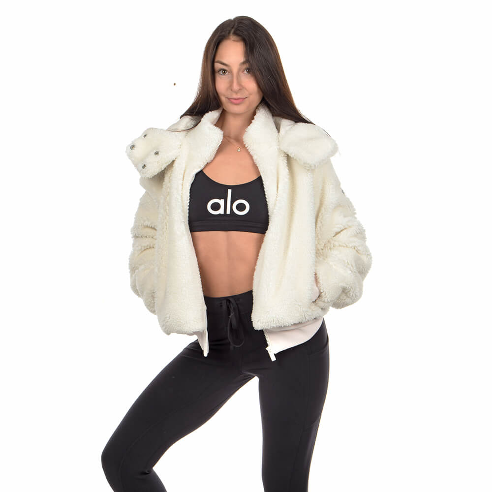 חזיית ספורט אלו יוגה Ambient Logo Bra נשים