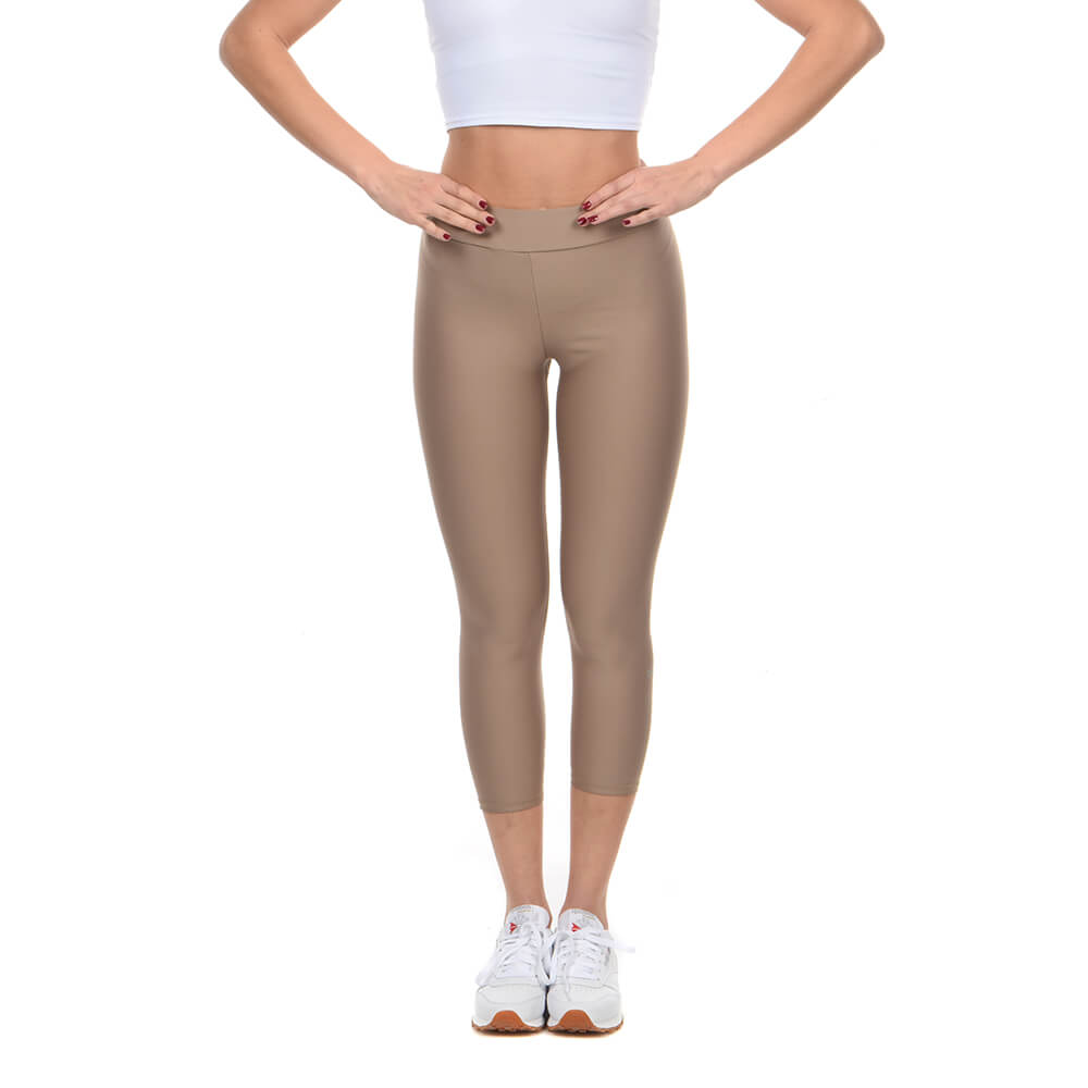 טייץ אלו יוגה Airlift High-Waist Conceal-Zip Capri נשים
