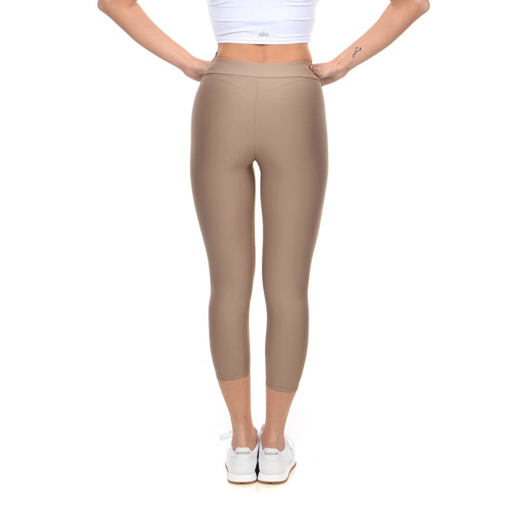 טייץ אלו יוגה Airlift High-Waist Conceal-Zip Capri נשים