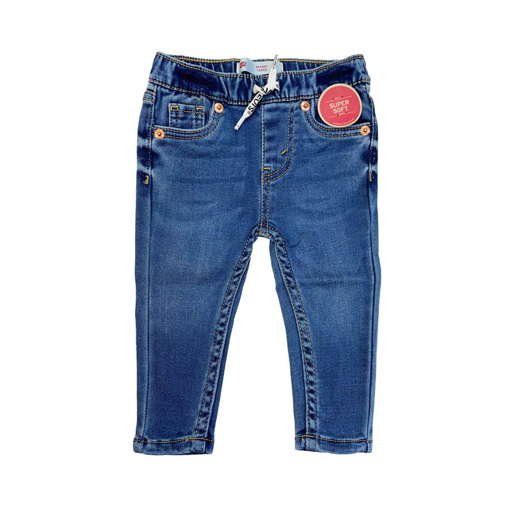 ג'ינס ליוויס Skinny Taper Fit Dobby Pull-On Pants לתינוקות