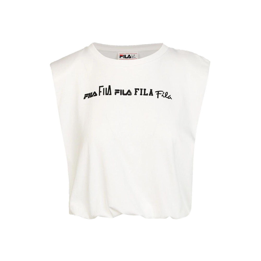 חולצת טישרט פילה קצרה Cropped Top נשים