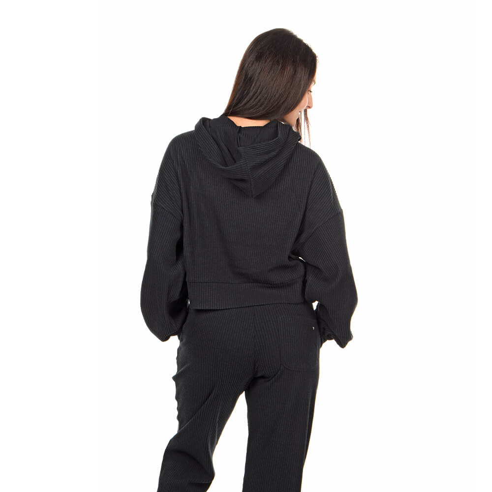 סווטשירט קפוצ'ון קרופ Muse Hoodie נשים