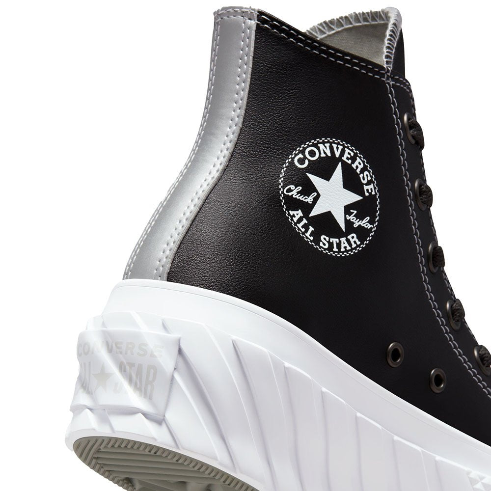נעלי פלטפורמה עור קונברס אולסטאר Chuck Taylor Lift 2X נשים