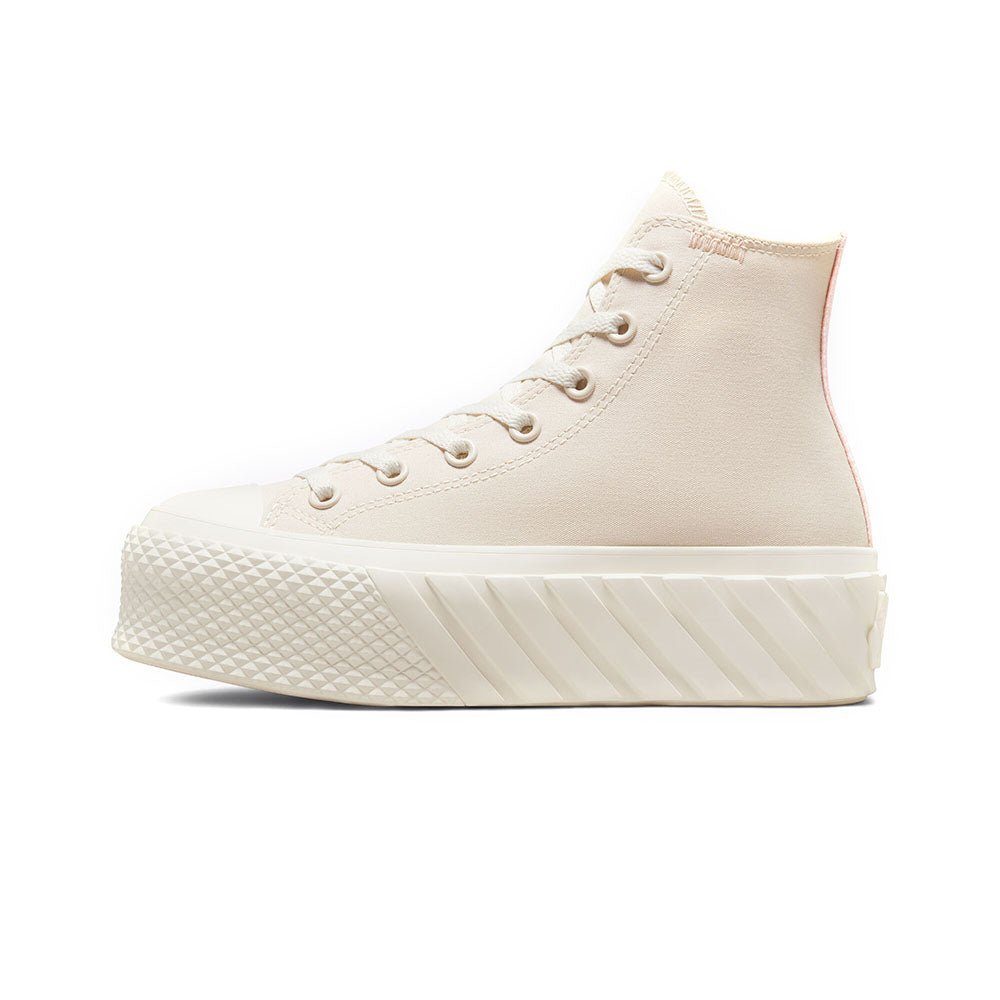 נעלי פלטפורמה בד קונברס אולסטאר Chuck Taylor Lift 2X נשים - cns-572953C-35