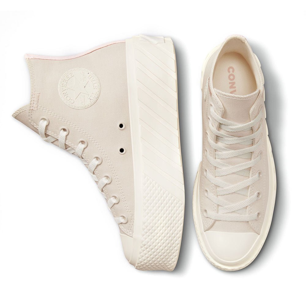 נעלי פלטפורמה בד קונברס אולסטאר Chuck Taylor Lift 2X נשים - cns-572953C-35