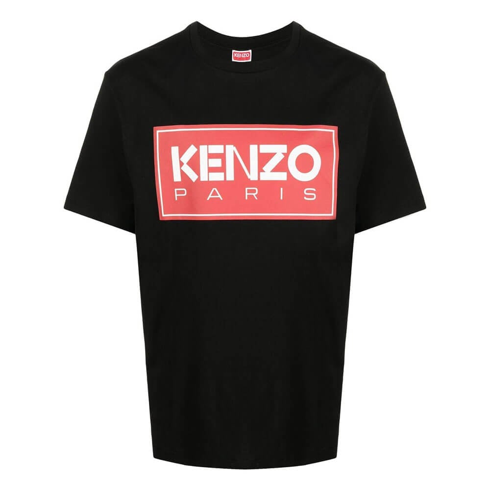 חולצת טישירט קנזו קצרה Brand Logo Print גברים