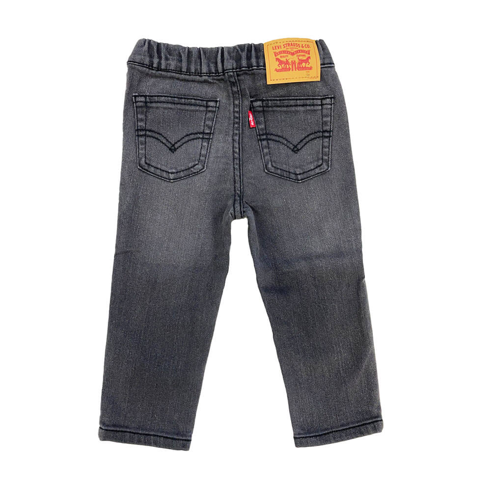 סט חולצה ג'ינס וג'קט קפוצ'ון ליוויס Zip Up Hoodie Tee Denim Jeans Set לתינוקות