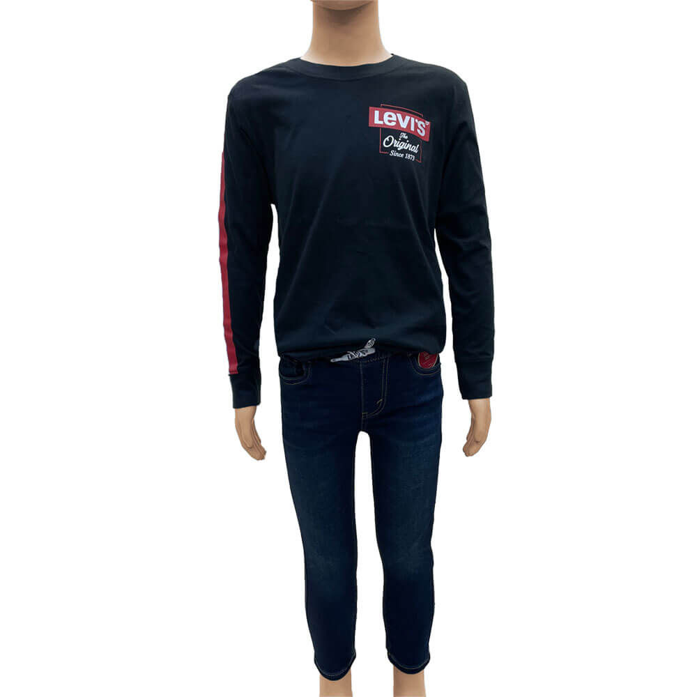 ג'ינס ליוויס Skinny Taper Fit Dobby Pull-On Pants לילדים ונוער