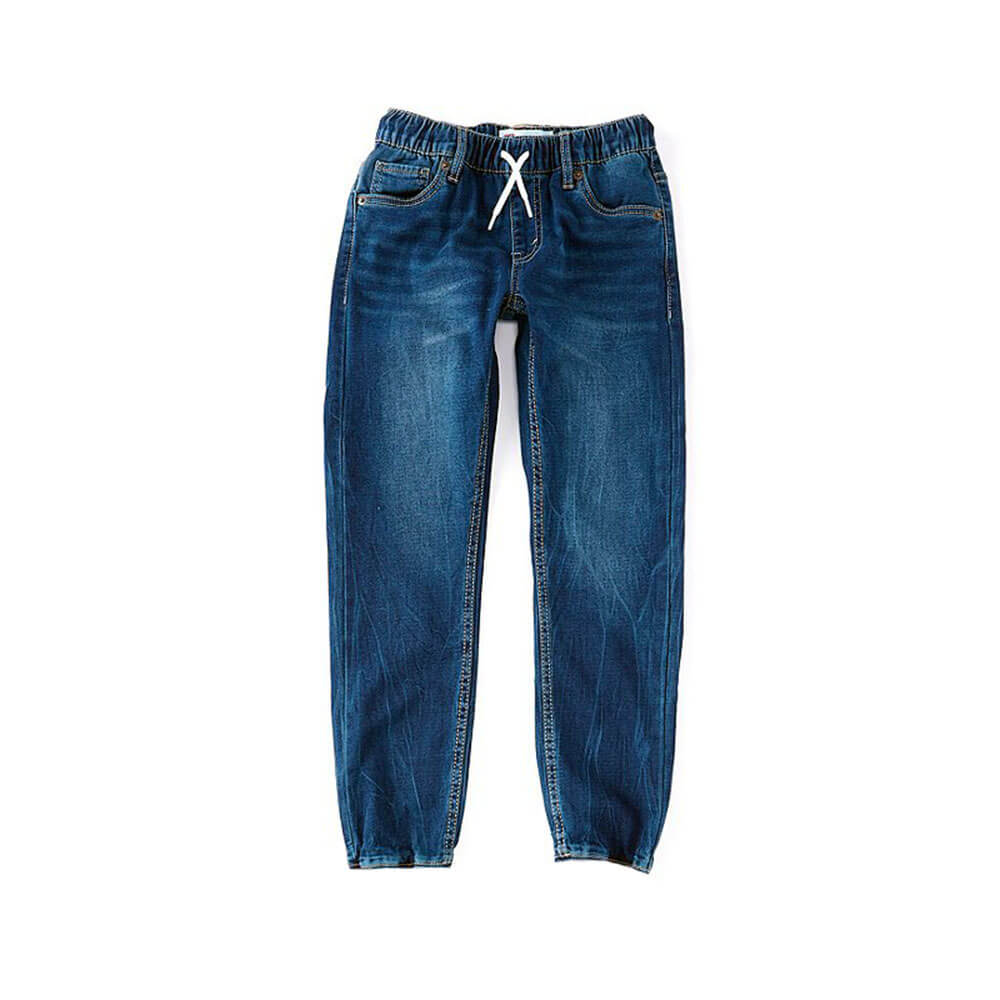 ג'ינס ליוויס Boys Skinny Taper Fit Dobby Pull-On Pant לילדים ונוער