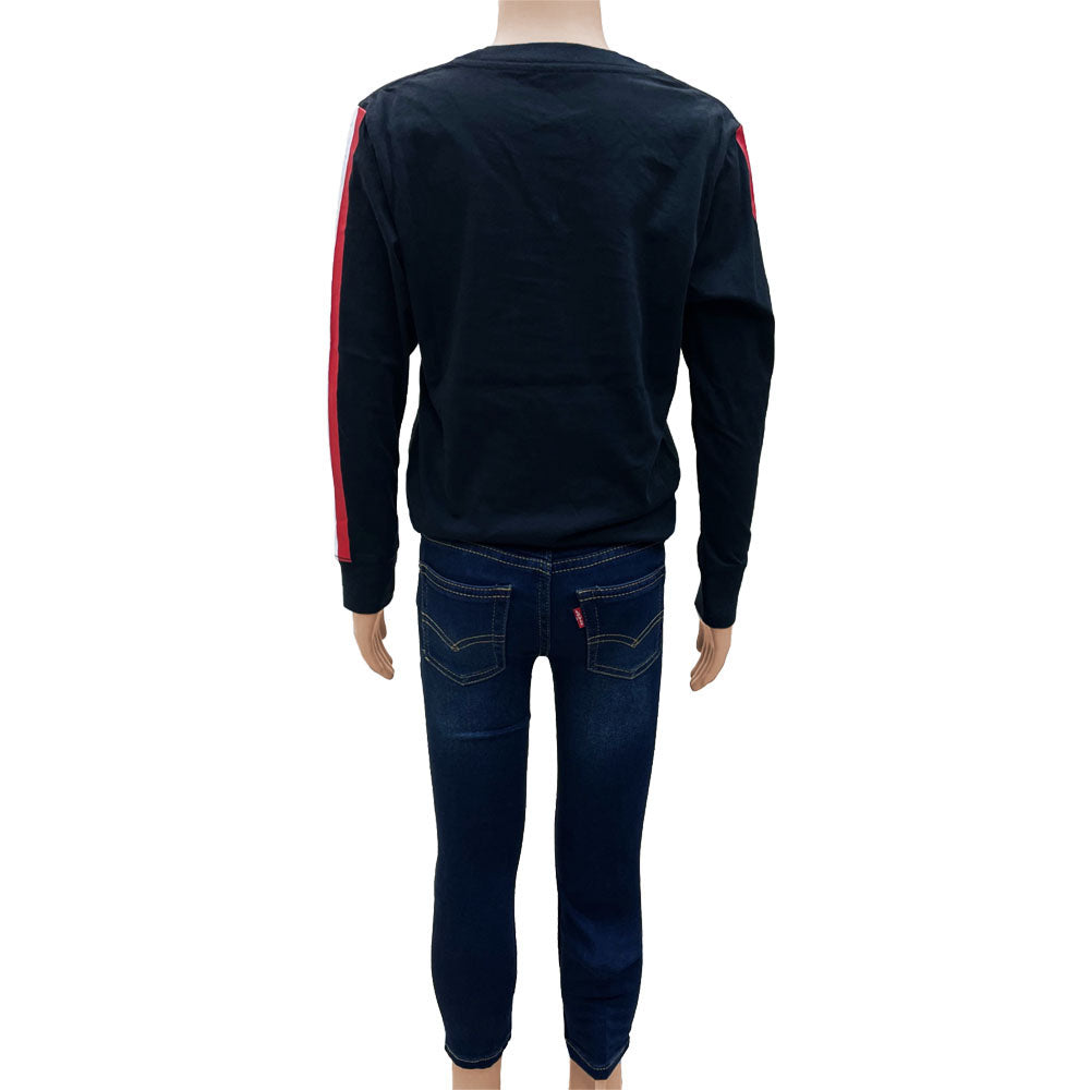 חולצת טישרט ליוויס ארוכה Long Sleeve Graphic Tee ילדים ונוער