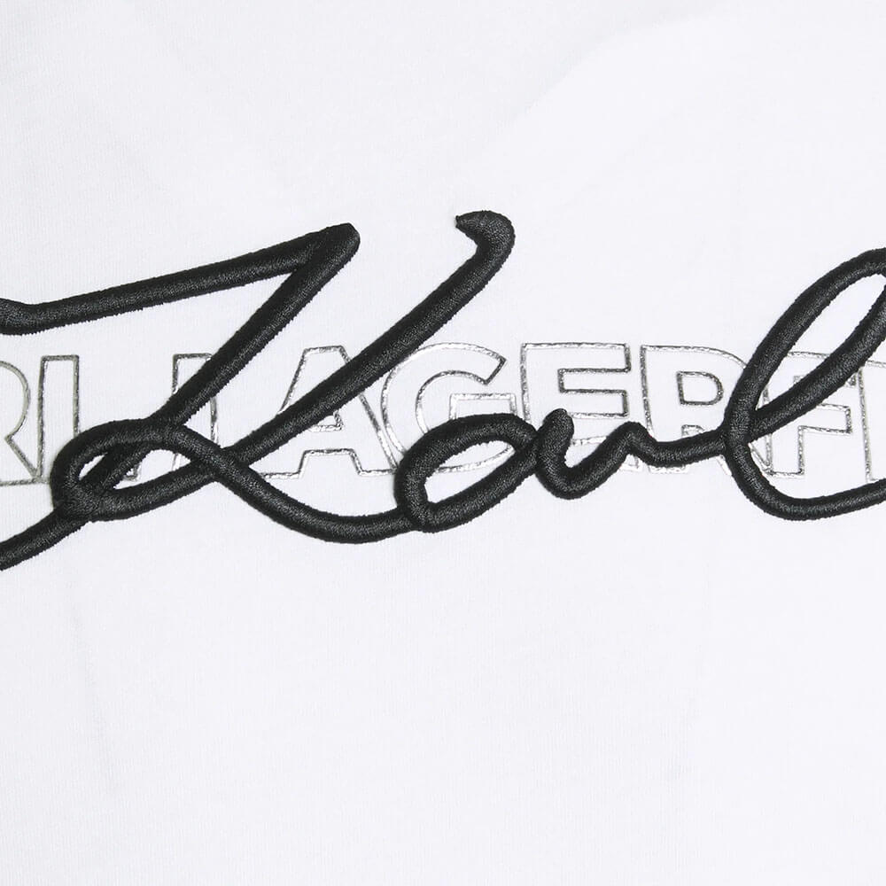 חולצת טישרט קרל לגרפלד ארוכה K Signature גברים