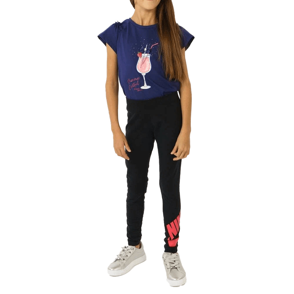 טייץ נייק הדפס לוגו ילדות