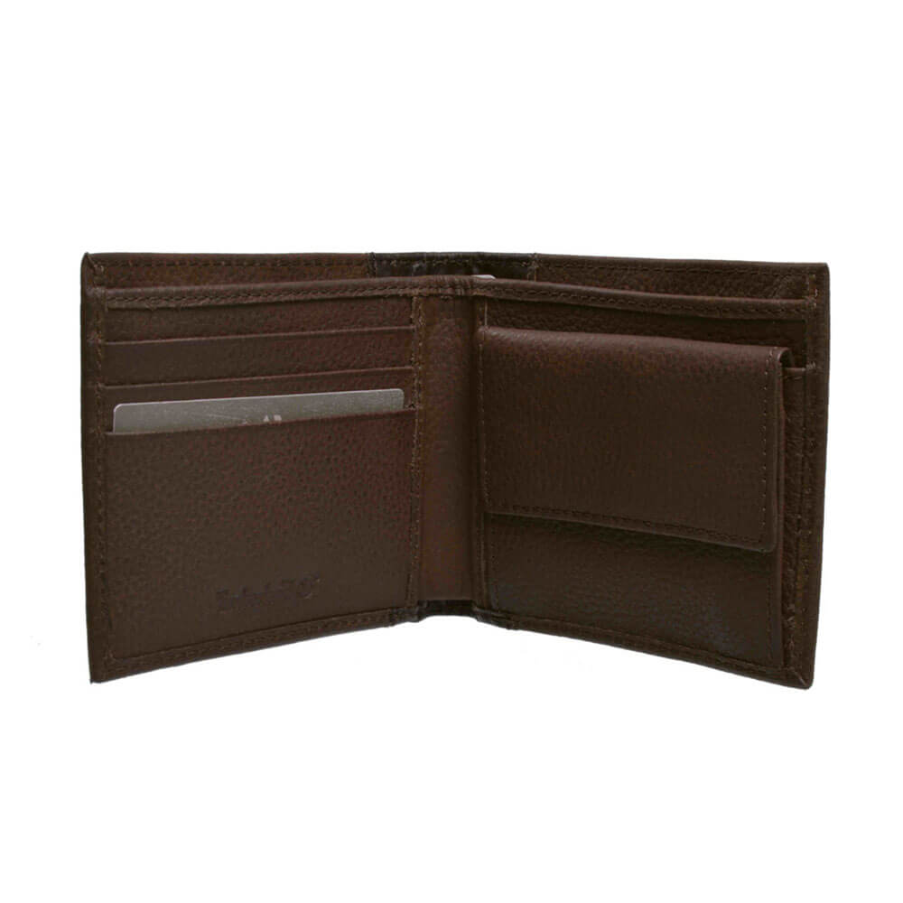 ארנק עור טימברלנד Bifold Wallet With Coin גברים