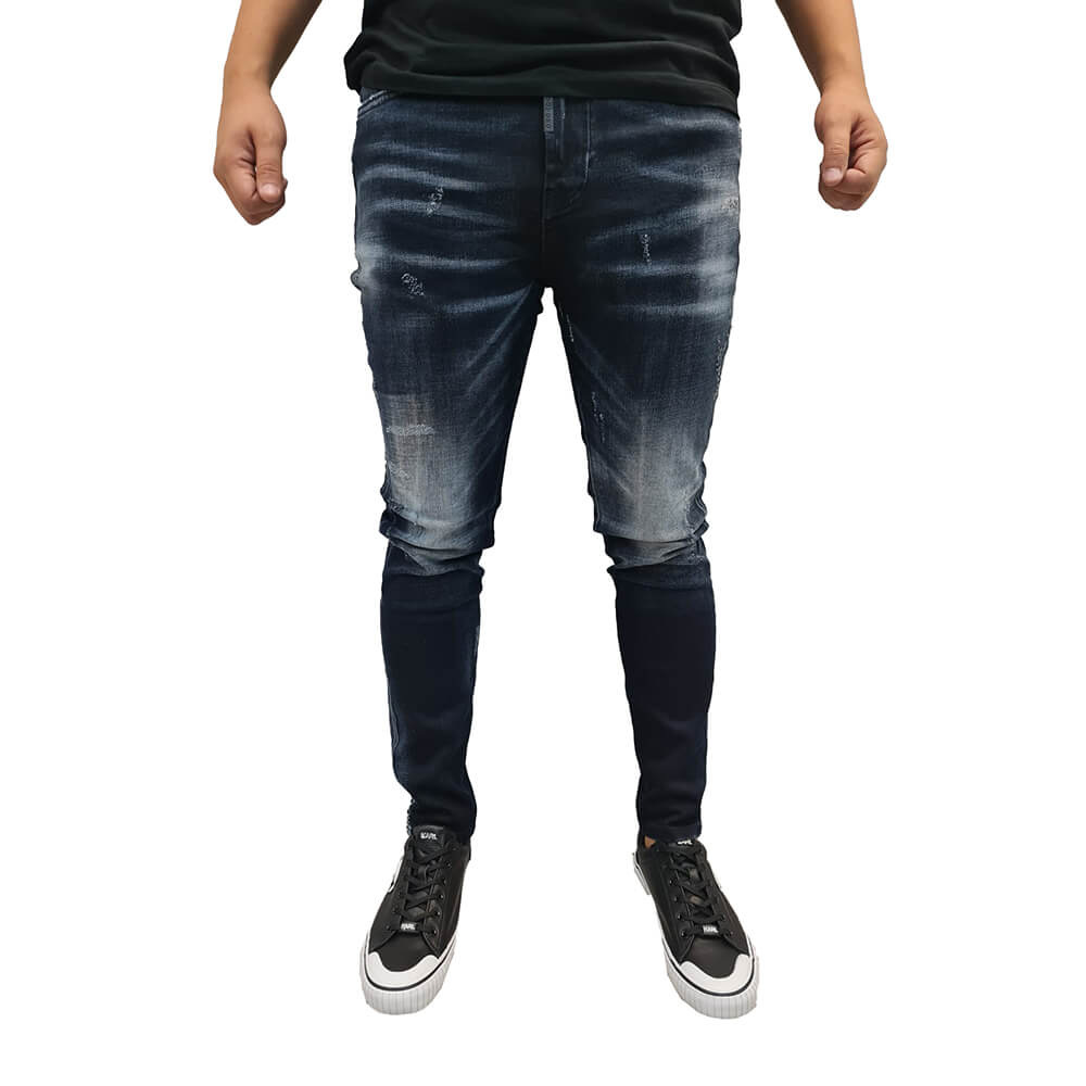 ג'ינס אלדו מורו עם שפשופים גברים