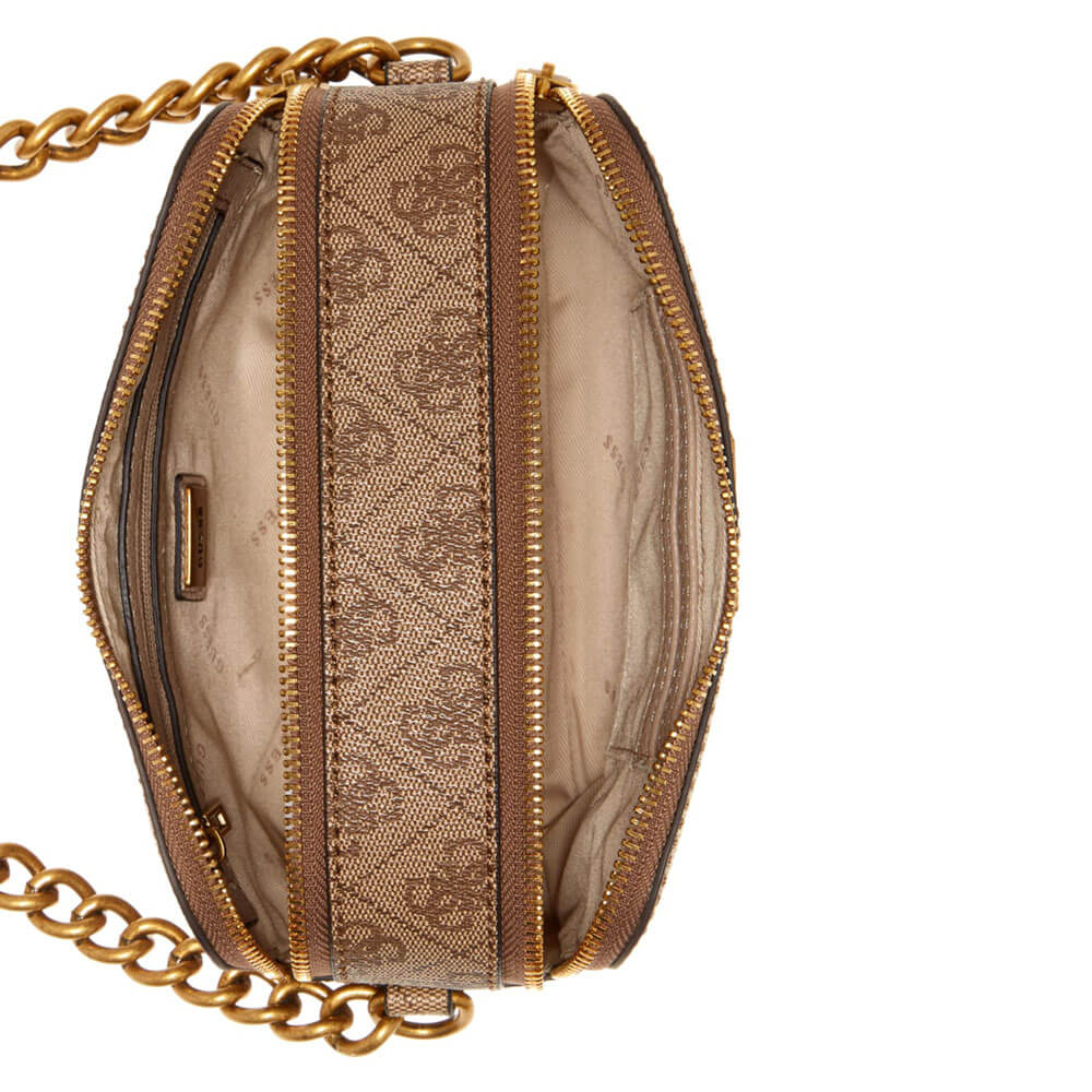 תיק צד GUESS נשים Noelle Quattro G Camera Crossbody