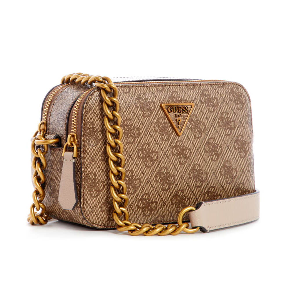 תיק צד GUESS נשים Noelle Quattro G Camera Crossbody