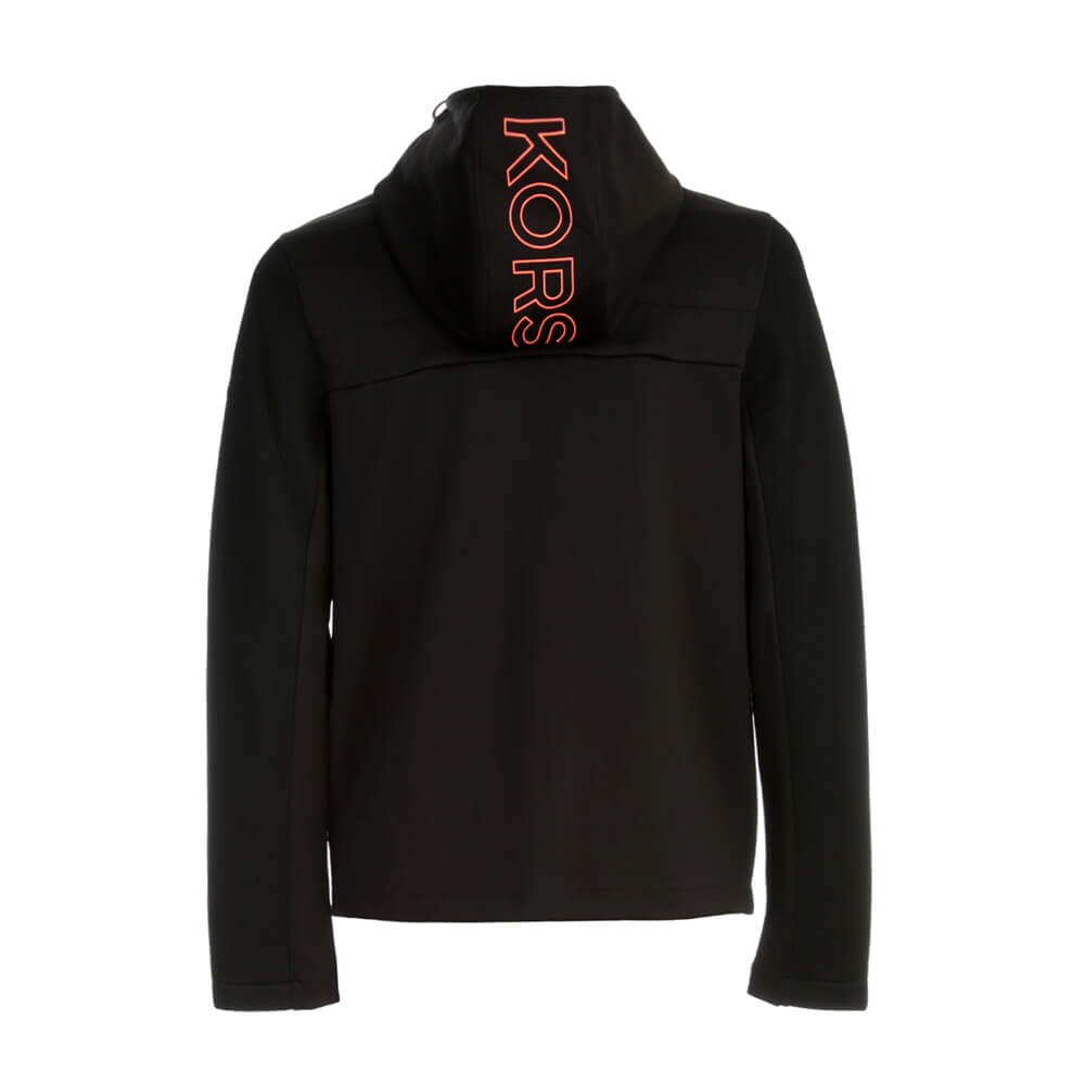 ג'קט קפוצ'ון מייקל קורס Logo Hood Zipped גברים