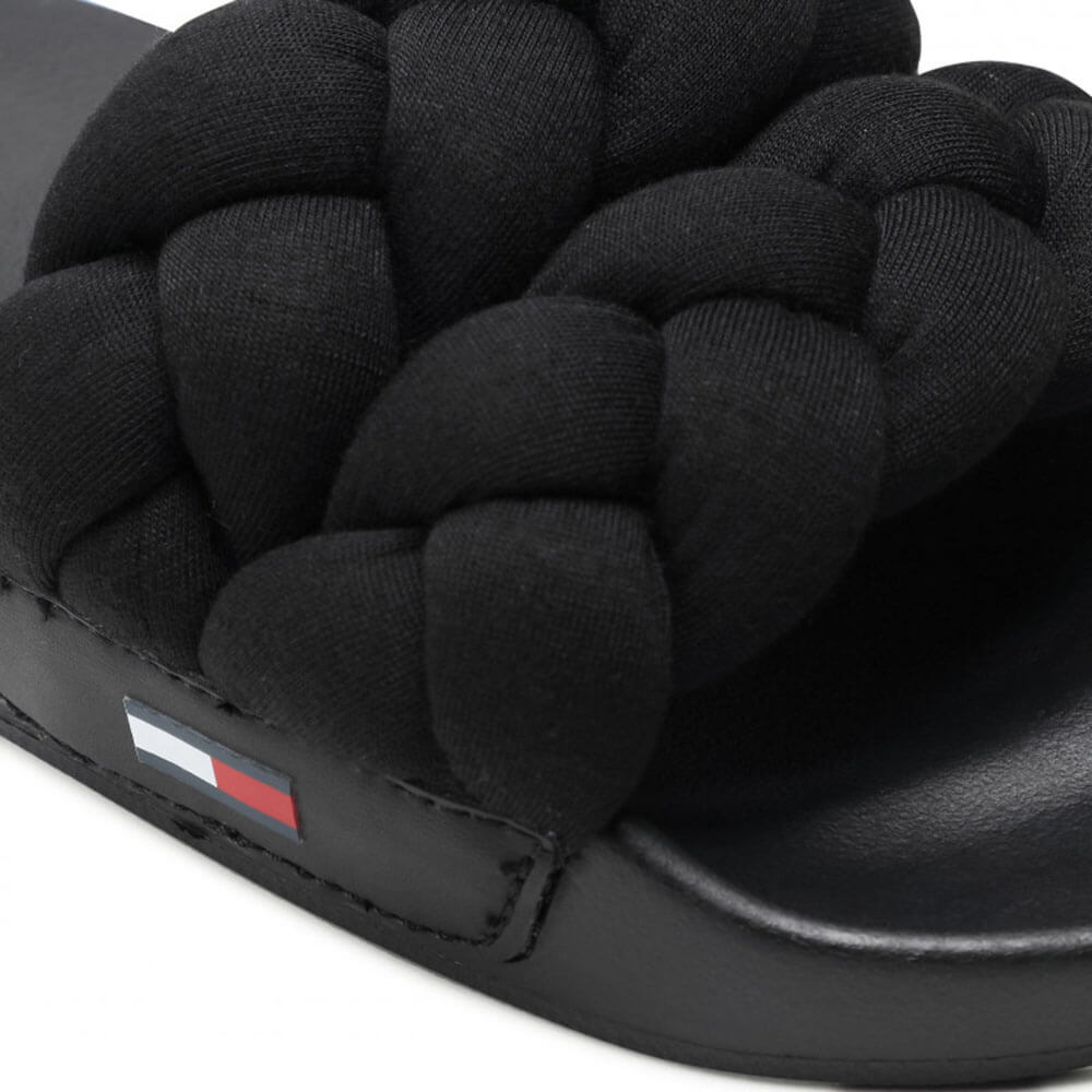 כפכפי טומי הילפיגר Braided Strap Slides נשים