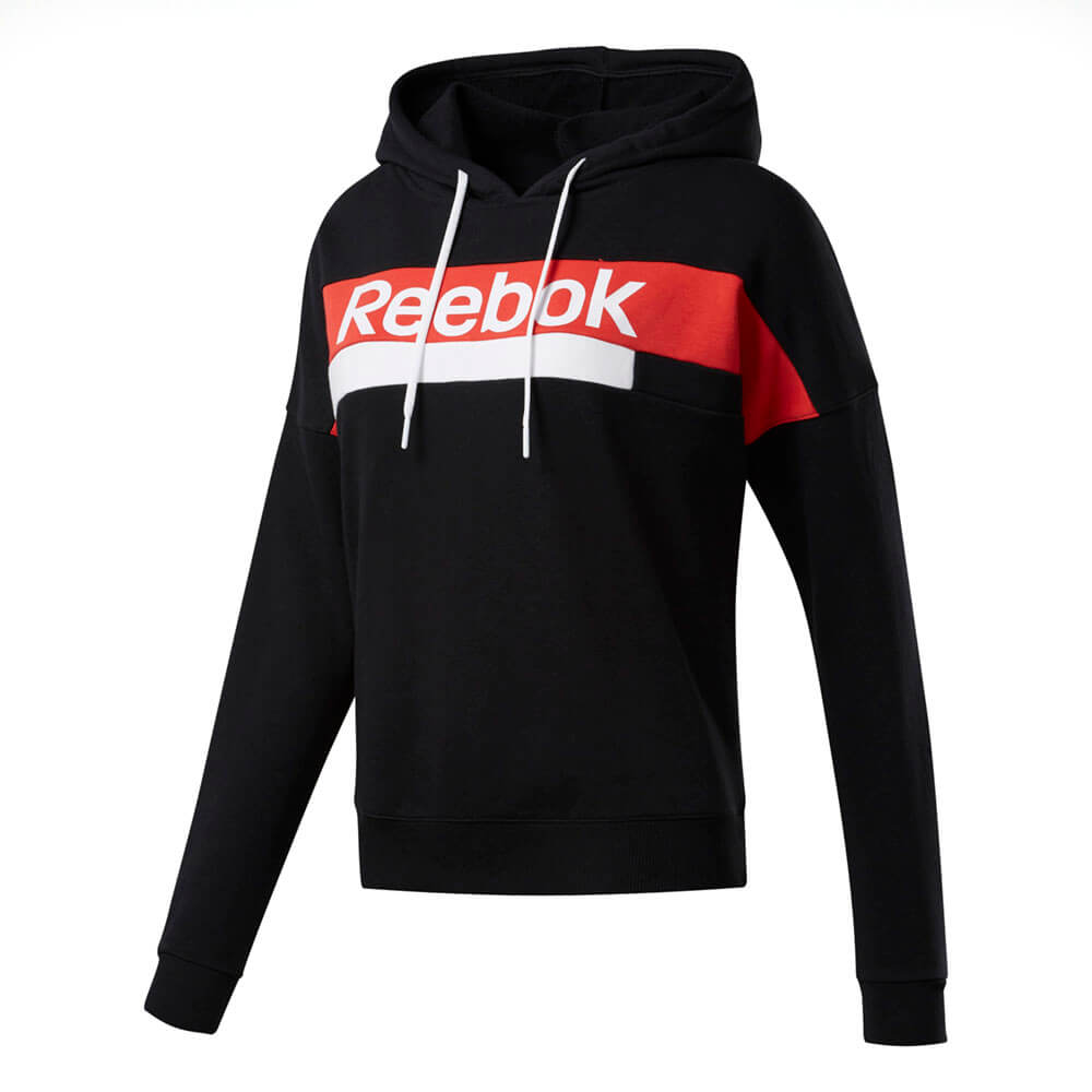 חליפת ספורט ריבוק Training Essentials Linear Logo Hoodie נשים