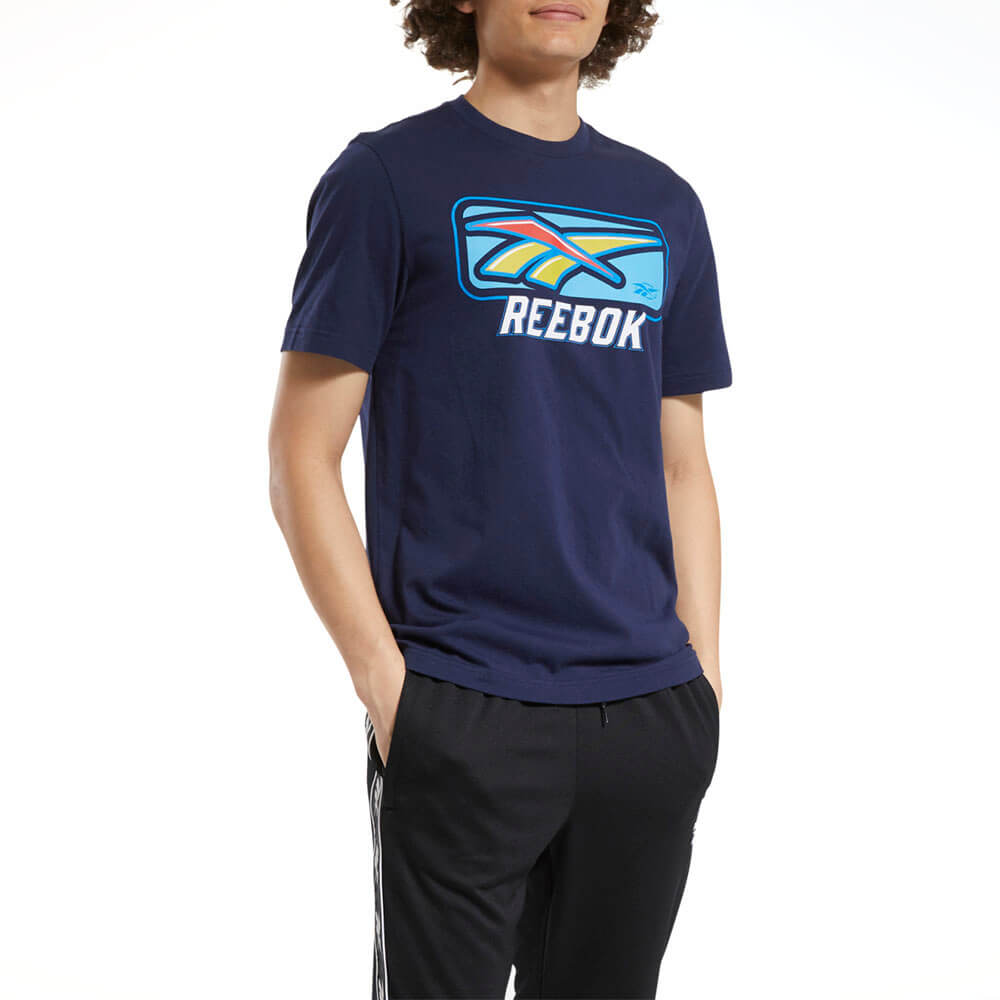 חולצת טישרט קצרה ריבוק Classics Soft Edge Vintage Tee גברים
