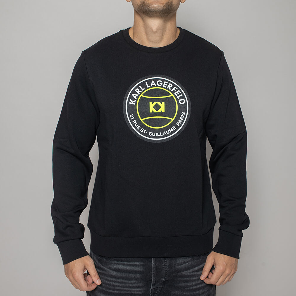 סווטשירט קרל לגרפלד Karl Logo Print גברים