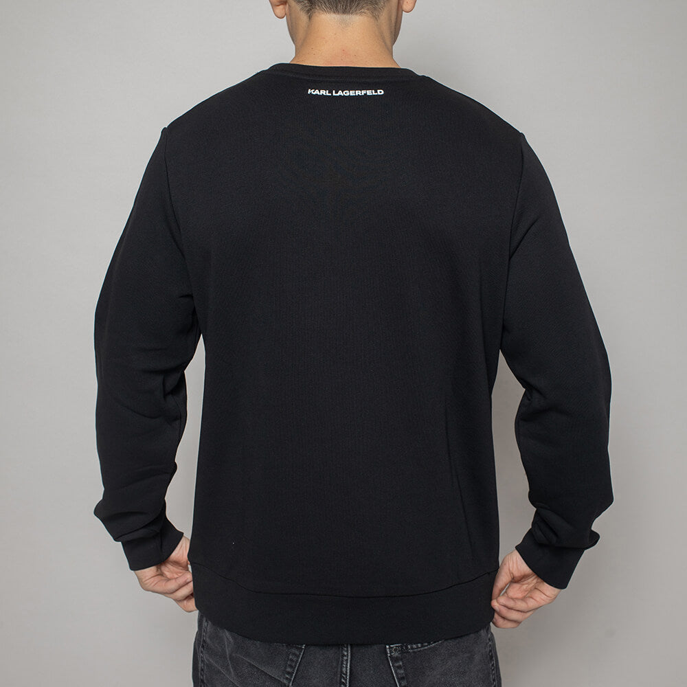 סווטשירט קרל לגרפלד Karl Logo Print גברים