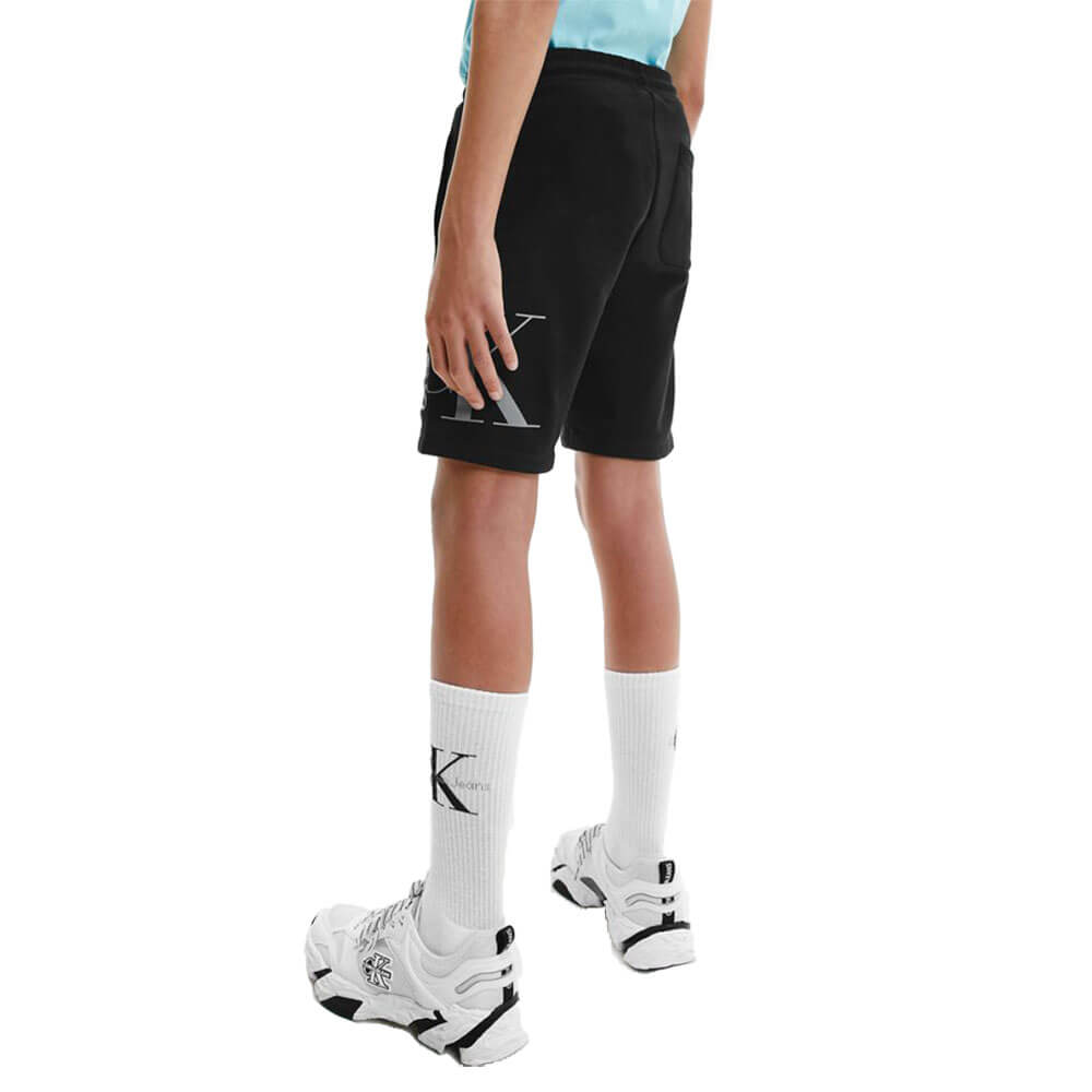 מכנס קלווין קליין קצר Hybrid Logo Jogger ילדים ונוער